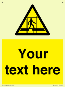 Custom Scaffold Incomplete Sign